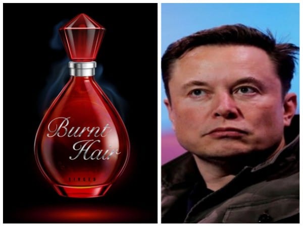 Elon Musk launches new 'Burnt Hair' perfume