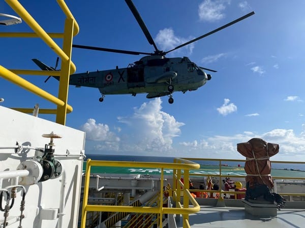 Eastern Naval Command conducts offshore security exercise 'Prasthan'