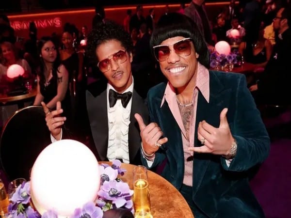 Bruno Mars announces Silk Sonic's withdrawal from Grammys 2023 consideration