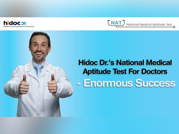 National Medical Aptitude Test for doctors by HiDoc Dr. - A huge success