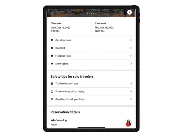 Airbnb launches a new safety product for solo travelers in Hindi