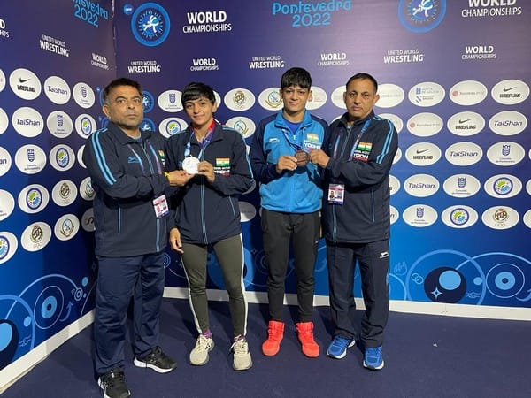 U-23 World Wrestling Championships: Ankush Panghal bags silver; Mansi claims bronze medal