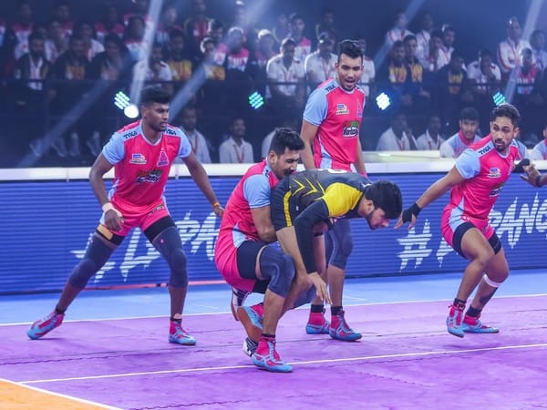 Pro Kabaddi League: Clinical Jaipur Pink Pathers defeat Telugu Titans