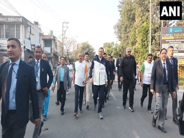 National Unity Day: CM Dhami flags off Dehradun Marathon themed 