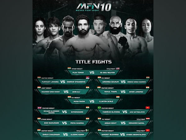 Matrix Fight Night 10 set to return to Dubai with four title fights in November