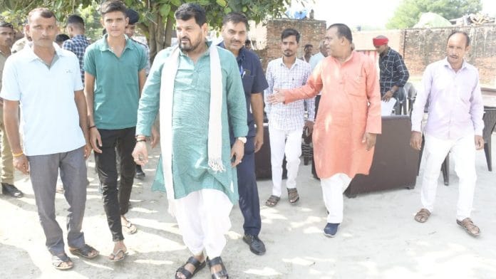 File photo of Kaiserganj MP Brij Bhushan Sharan Singh | Facebook/Brij Bhushan Sharan Singh