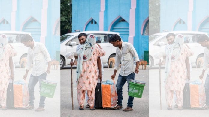 Chotkau greeting his family after his release from prison in 2022 | Credit: photographer Akhil Vasudevan, Associate Communications, Project 39A