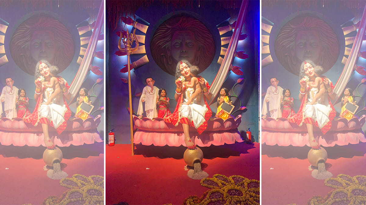 A silicon Durga portrayed as a sex worker | Sreyashi Dey| The Print