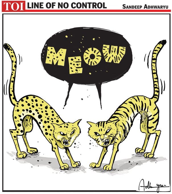 Sandeep Adhwaryu | Twitter @CartoonistSan