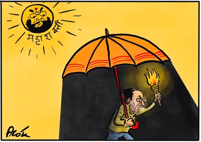 Alok Nirantar | Twitter/@caricatured