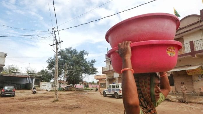 Hussaini Chowk in Undhela's Kheda, where the alleged stone-pelting and public flogging took place | Praveen Jain | ThePrint