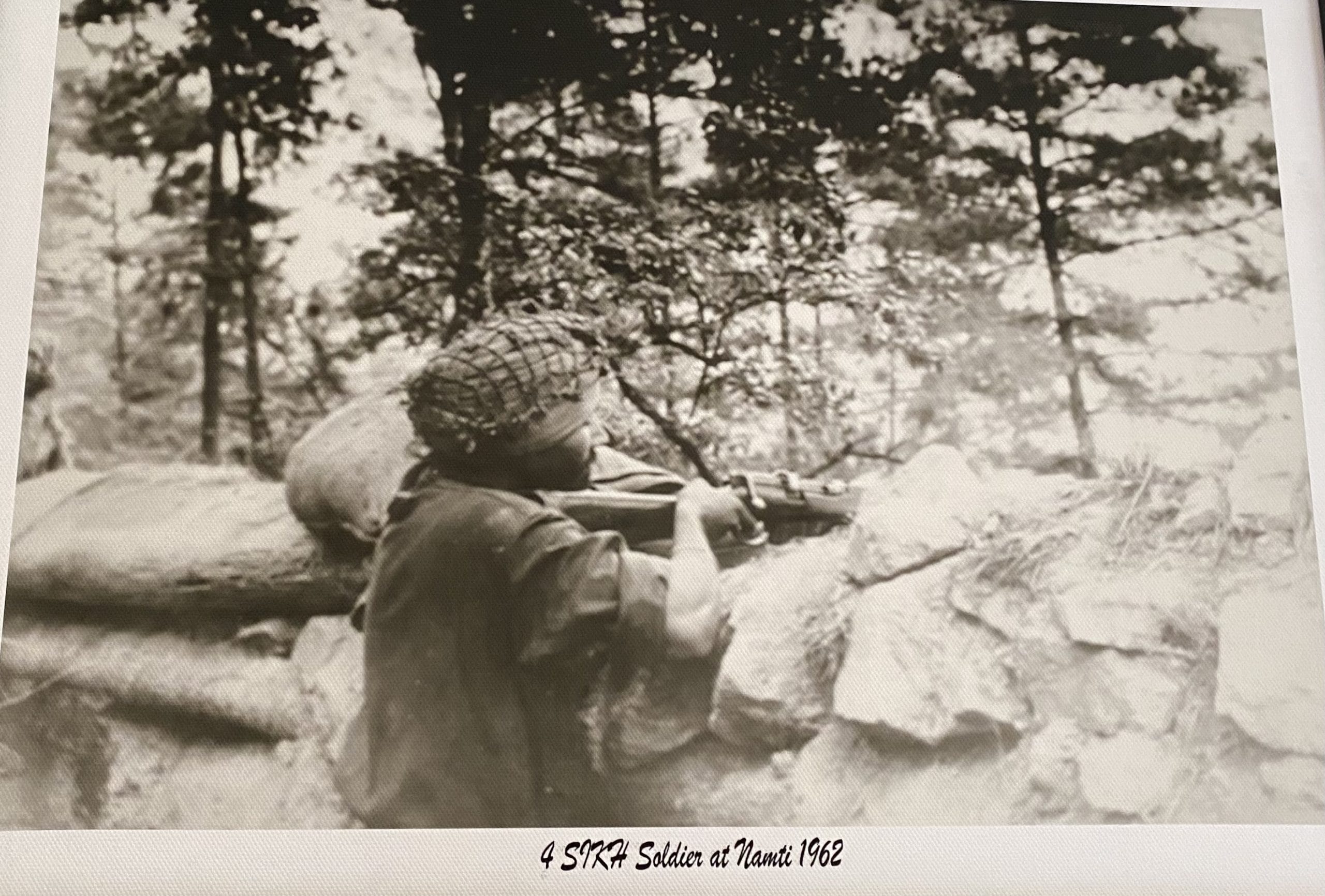 A Sikh soldier during the battle | Suchet Vir Singh | ThePrint