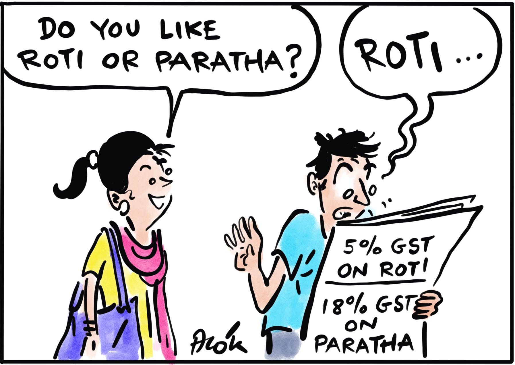 Alok Nirantar | Twitter/@caricatured