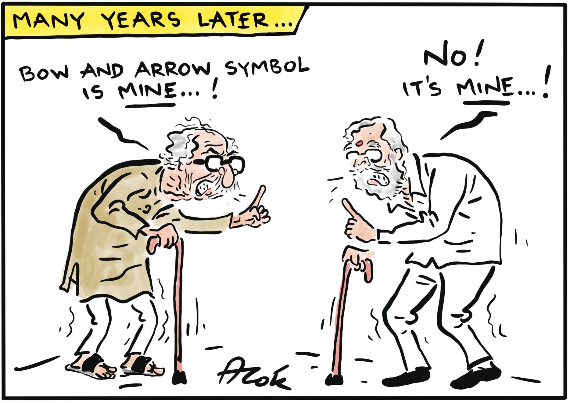 Alok Nirantar | Twitter/@caricatured