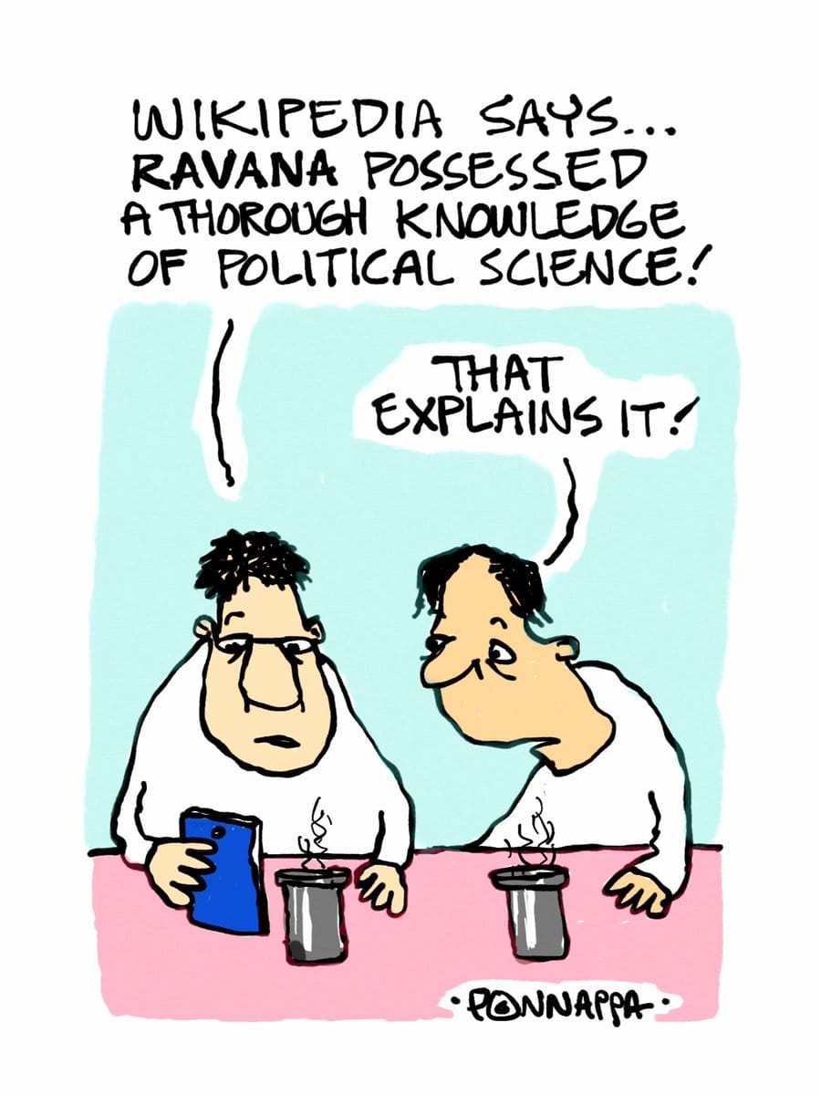 Nala Ponnappa | Twitter/@PonnappaCartoon