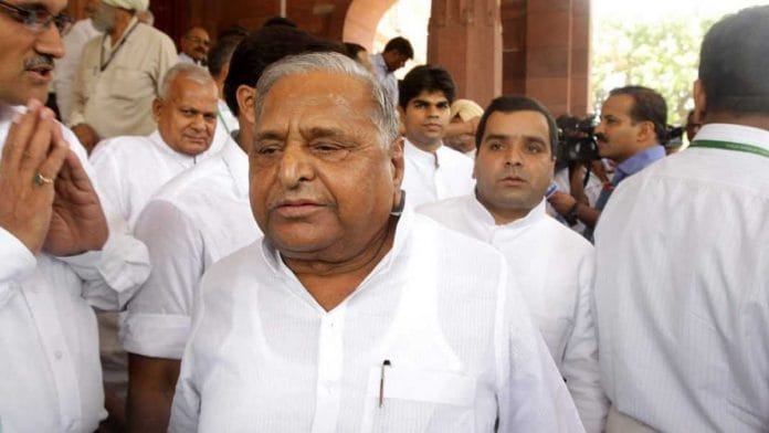 File photo of Mulayam Singh Yadav | Praveen Jain | ThePrint
