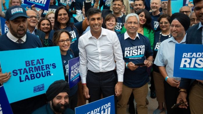 Rishi Sunak was born in Southampton in 1980 to Indian parents who had moved to the UK from east Africa | Twitter | @RishiSunak