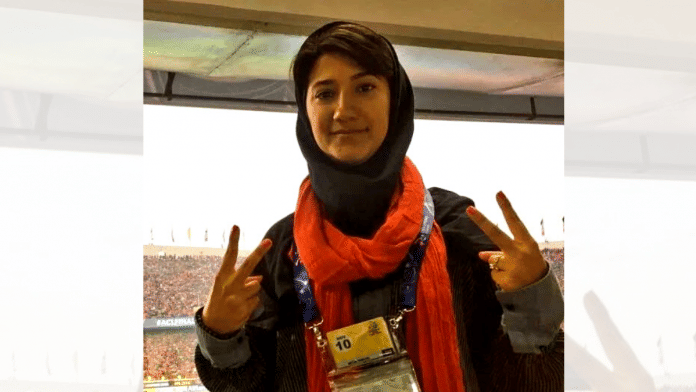 File photo of Iranian journalist Niloofar Hamedi | Image via Twitter/ @ksadjadpour