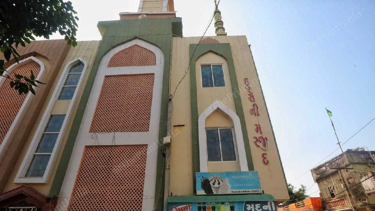 The mosque in Undhela, Kheda district, Gujarat | Credit: Praveen Jain, ThePrint