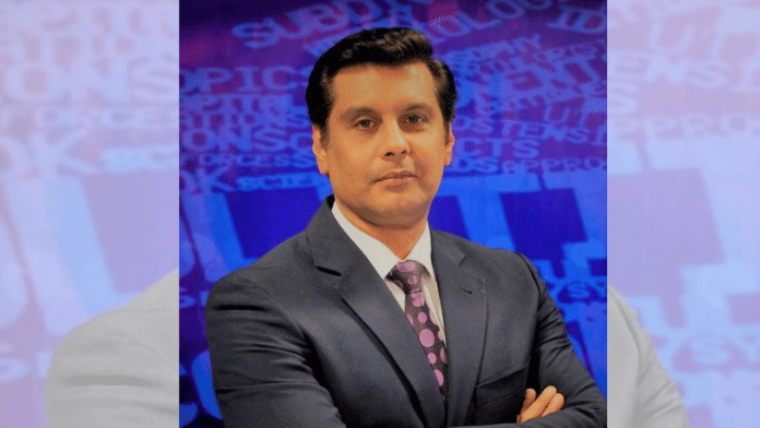 File photo of Pakistani journalist Arshad Sharif | Image via Twitter @ International Human Rights Foundation @Declaracion