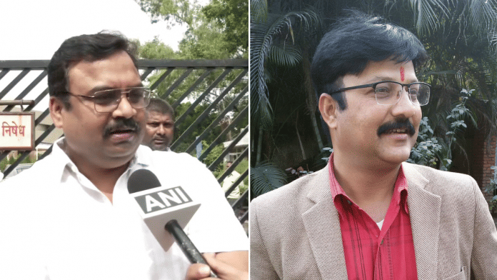 Congress MLAs Siddharth Kushwaha (L) | ANI & Suneel Saraf (R) | Facebook