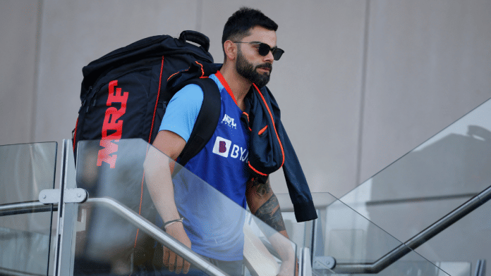 File photo of Virat Kohli during practice match | Image via Reuters/Ed Sykes