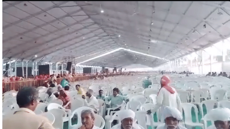 Video showing empty venue at PM Modi’s event misleading, viral clip taken after program