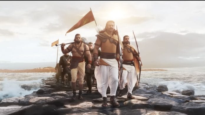Still from the teaser of Bollywood movie 'Adipurush' which was discussed at meeting of Akhil Bharatiya Sant Samiti | Courtesy: YouTube/T-Series