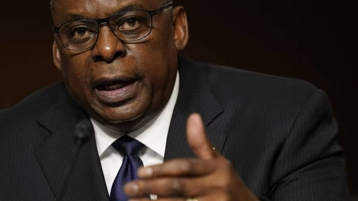 File photo of Lloyd Austin, US secretary of defence. Photographer: Patrick Semansky/AP Photo/Bloomberg