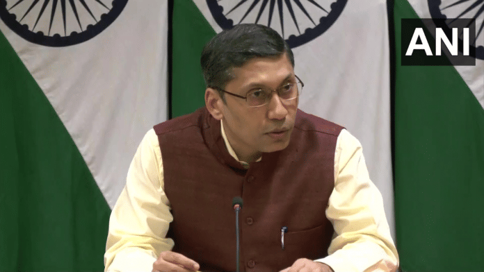MEA Spokesperson Arindam Bagchi | ANI File Photo