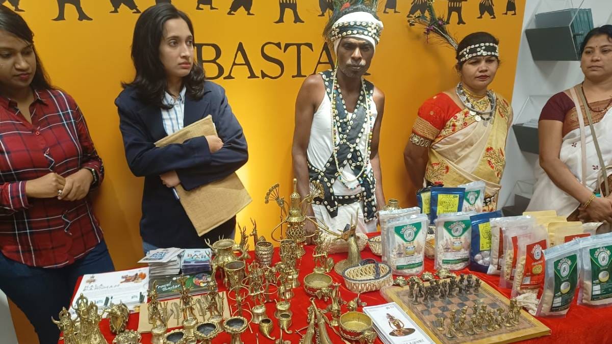 One of the stalls at Friday's event | Photo: Unnati Sharma | ThePrint 