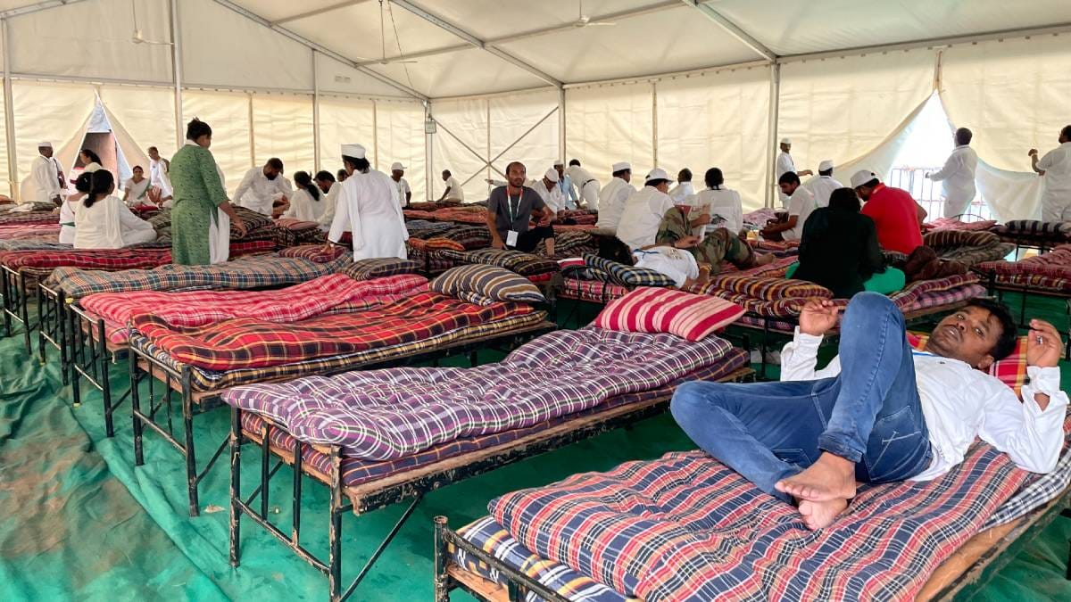 At the camp site at Konsagara Thursday | Photo: Abantika Ghosh | ThePrint