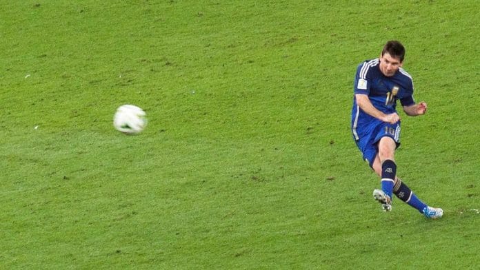 Lionel Messi during 2014 World Cup