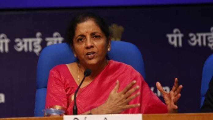 File photo of Nirmala Sitharaman | Photo: Suraj Singh Bisht | ThePrint