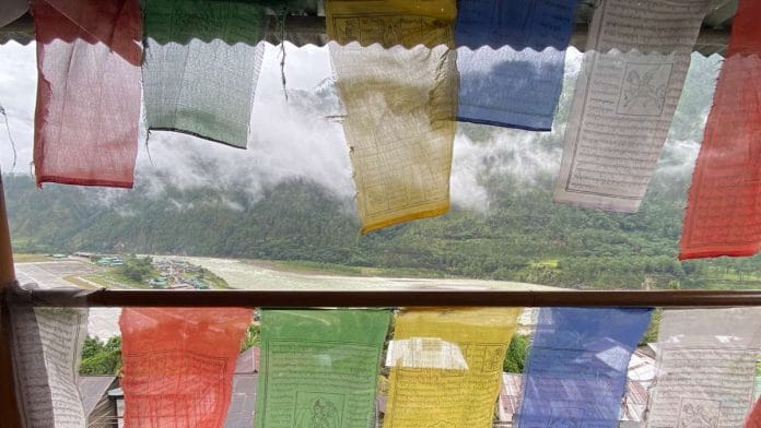 A view of Walong from the town bakery | Credit: Suchet Vir Singh | ThePrint