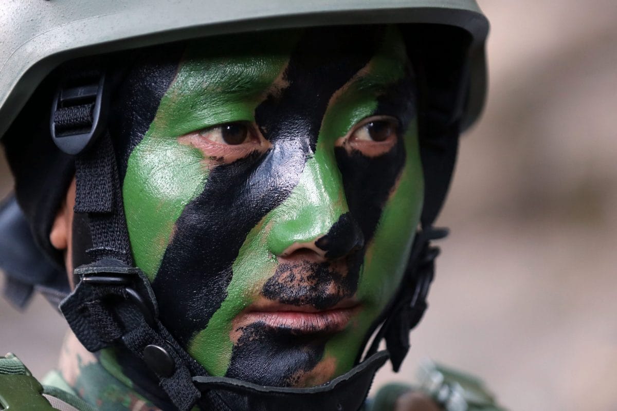 An Indian Army jawan taking part in 'Jungle Lane' terrain exercise | Suraj Singh Bisht | ThePrint