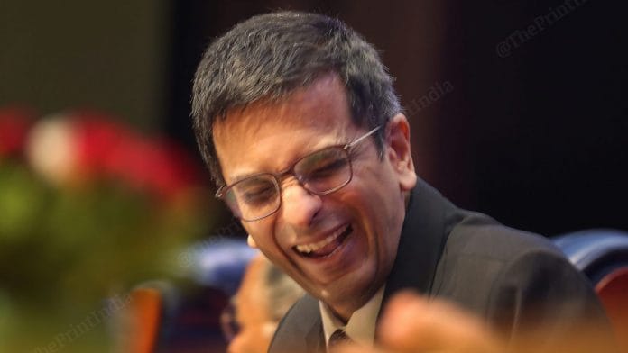 Chief Justice of India D.Y. Chandrachud | Photo: Praveen Jain | ThePrint