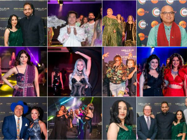 Vishwajeet and Sonalika Pradhan scorch the IFWA Melbourne ramp with Ivan Tran, Archana Kochhar, Saisha Shinde 