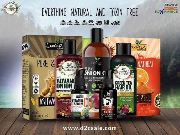 D2C Ecommerce, India's first Multi-D2C Brand Online Platform, acquires leading personal care D2C Brand Luxura Sciences