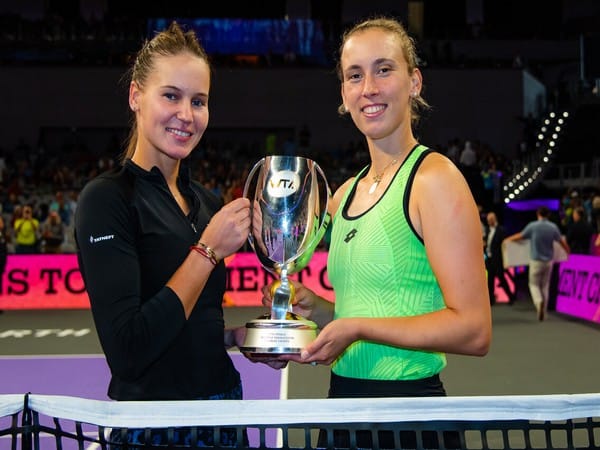 Kudermetova-Mertens pair claim WTA Finals doubles title