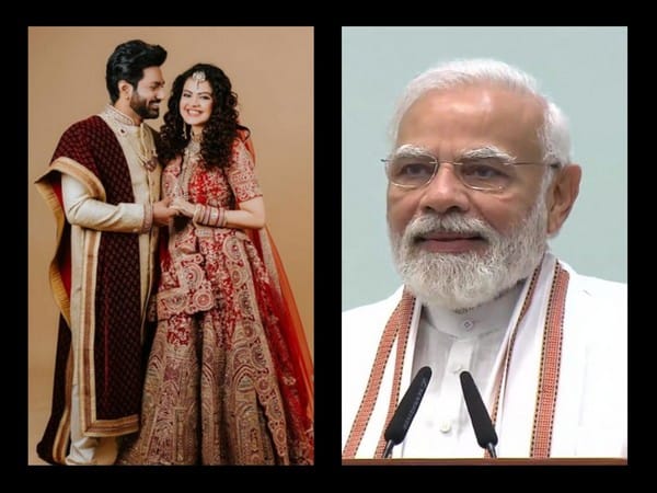 PM Modi extends greetings to newlyweds Palak Muchchal, Mithoon