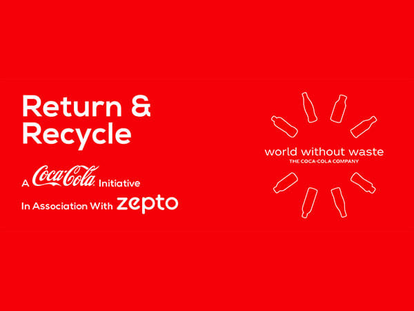 In a First, Coca-Cola India partners with Zepto for the collection and recycling of PET Bottles in Mumbai