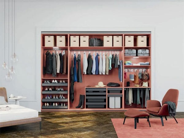 DressCode Wardrobe Organizer System by Hafele