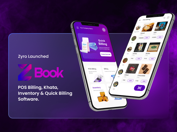 Zyro launches complete Billing & Khata Solutions as Name of Zbook for All Kinds of Business