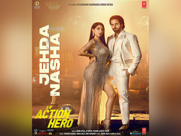 'An Action Hero': Ayushmann Khurrana, Nora Fatehi's item number 'Jehda Nasha' out now
