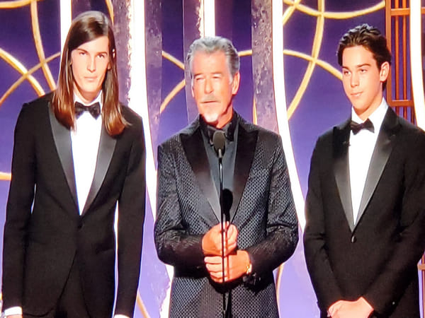 Pierce Brosnan's sons feel 