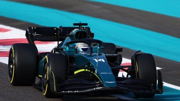 A visual from the race. (Photo- F1 Twitter)