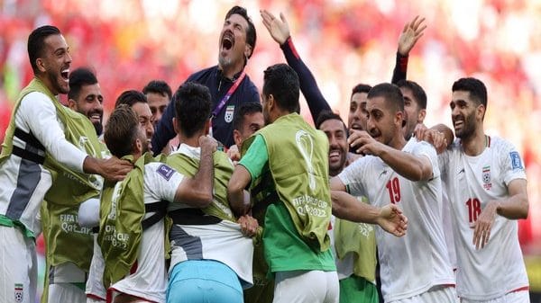 FIFA World Cup 2022: Cheshmi, Rezaeian's stoppage time goals guide Iran to 2-0 win over Wales