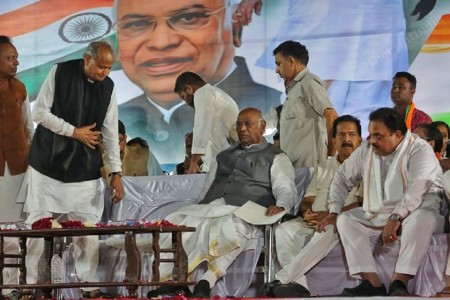 Congress leaders have been campaigning at various cities of Gujarat | Photo: Praveen Jain | ThePrint