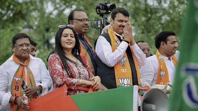 Amruta and Devendra Fadnavis | PTI file photo